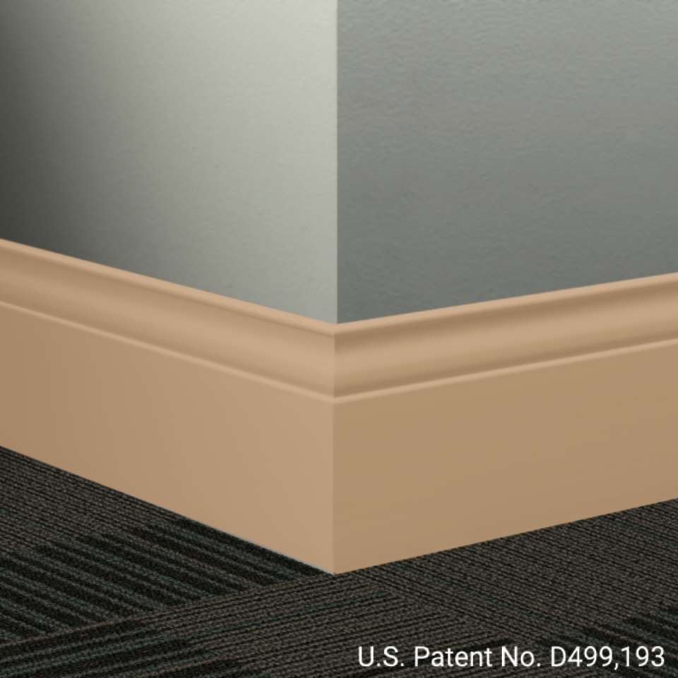 Tarkett - Système de finition murale Millwork - MW 130 G Inflection 5 1⁄4” #130 Sisal - Wallbase 8' (paquet de 6)