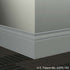 Tarkett - Système de finition murale Millwork - MW 28 G Inflection 5 1⁄4” #28 Medium Grey - Wallbase 8' (paquet de 6)