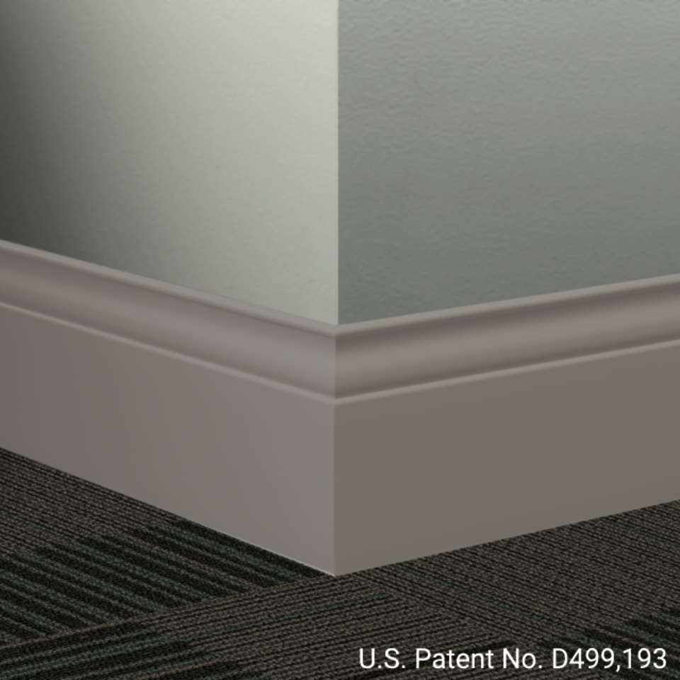 Tarkett - Système de finition murale Millwork - MW 29 G Inflection 5 1⁄4” #29 Moon Rock - Wallbase 8' (paquet de 6)