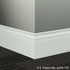 Tarkett - Système de finition murale Millwork - MW 50 G Inflection 5 1⁄4” #50 White - Wallbase 8' (paquet de 6)