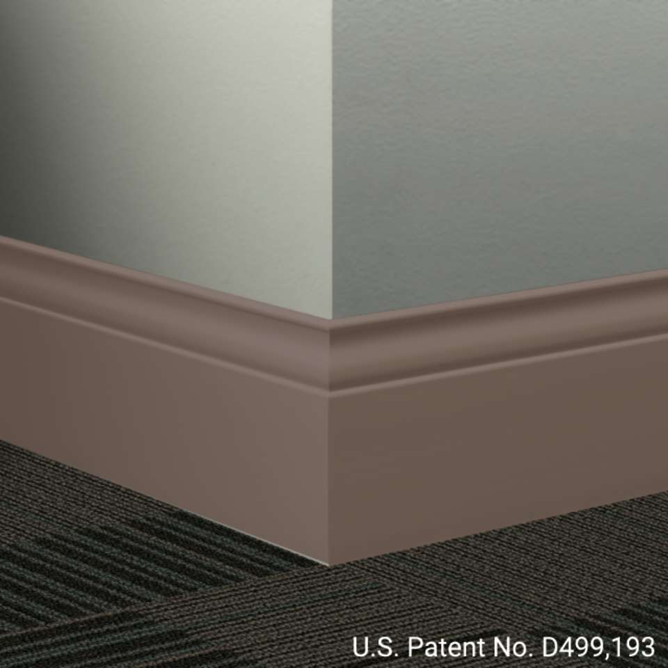 Tarkett - Système de finition murale Millwork - MW 76 G Inflection 5 1⁄4” #76 Cinnamon - Wallbase 8' (paquet de 6)
