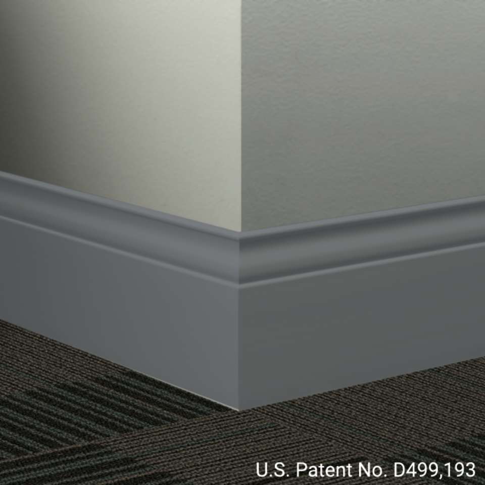 Tarkett - Système de finition murale Millwork - MW TA6 G Inflection 5 1⁄4” #TA6 Bedrock - Wallbase 8' (paquet de 6)