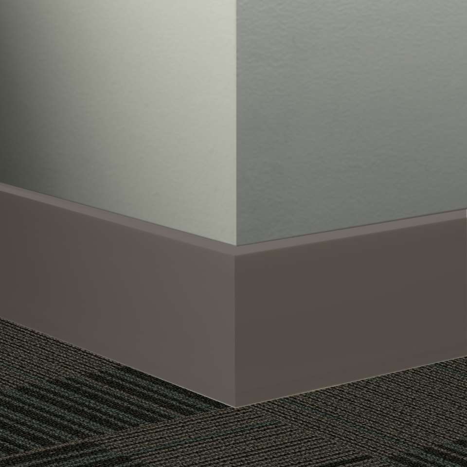 Tarkett - Système de finition murale Millwork - MW 167 H Mandalay 4 1⁄2” #167 Fudge - Wallbase 8' (paquet de 5)
