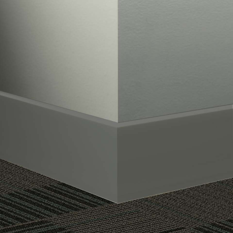 Tarkett - Système de finition murale Millwork - MW 168 H Mandalay 4 1⁄2” #168 Thunder - Wallbase 8' (paquet de 5)