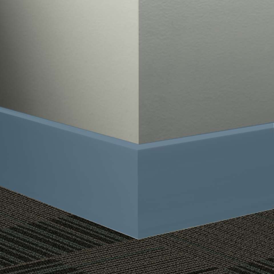 Tarkett - Système de finition murale Millwork - MW 84 H Mandalay 4 1⁄2” #84 Blue Jeans - Wallbase 8' (paquet de 5)
