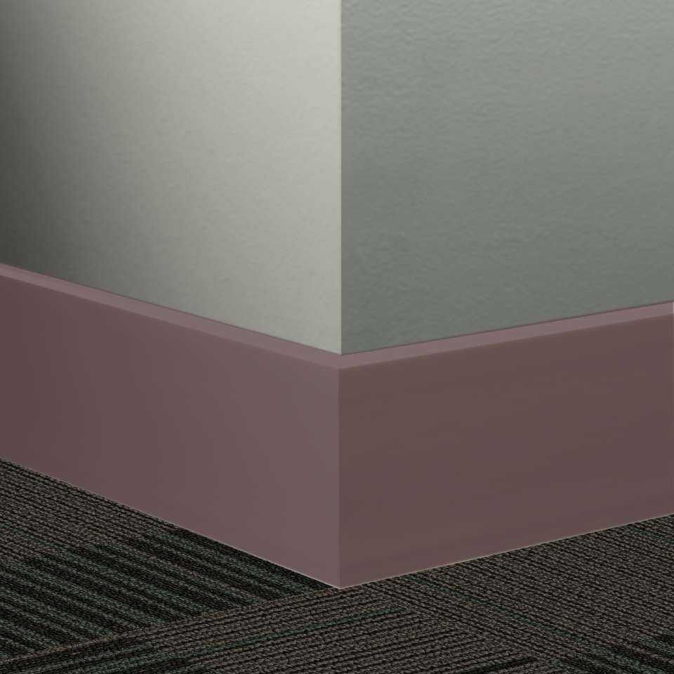 Tarkett - Système de finition murale Millwork - MW 85 H Mandalay 4 1⁄2” #85 Burgundy - Wallbase 8' (paquet de 5)