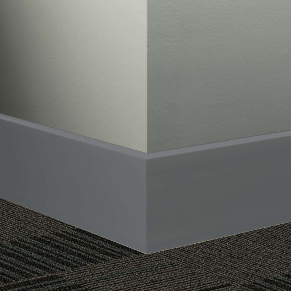 Tarkett - Système de finition murale Millwork - MW TA6 H Mandalay 4 1⁄2” #TA6 Bedrock - Wallbase 8' (paquet de 5)