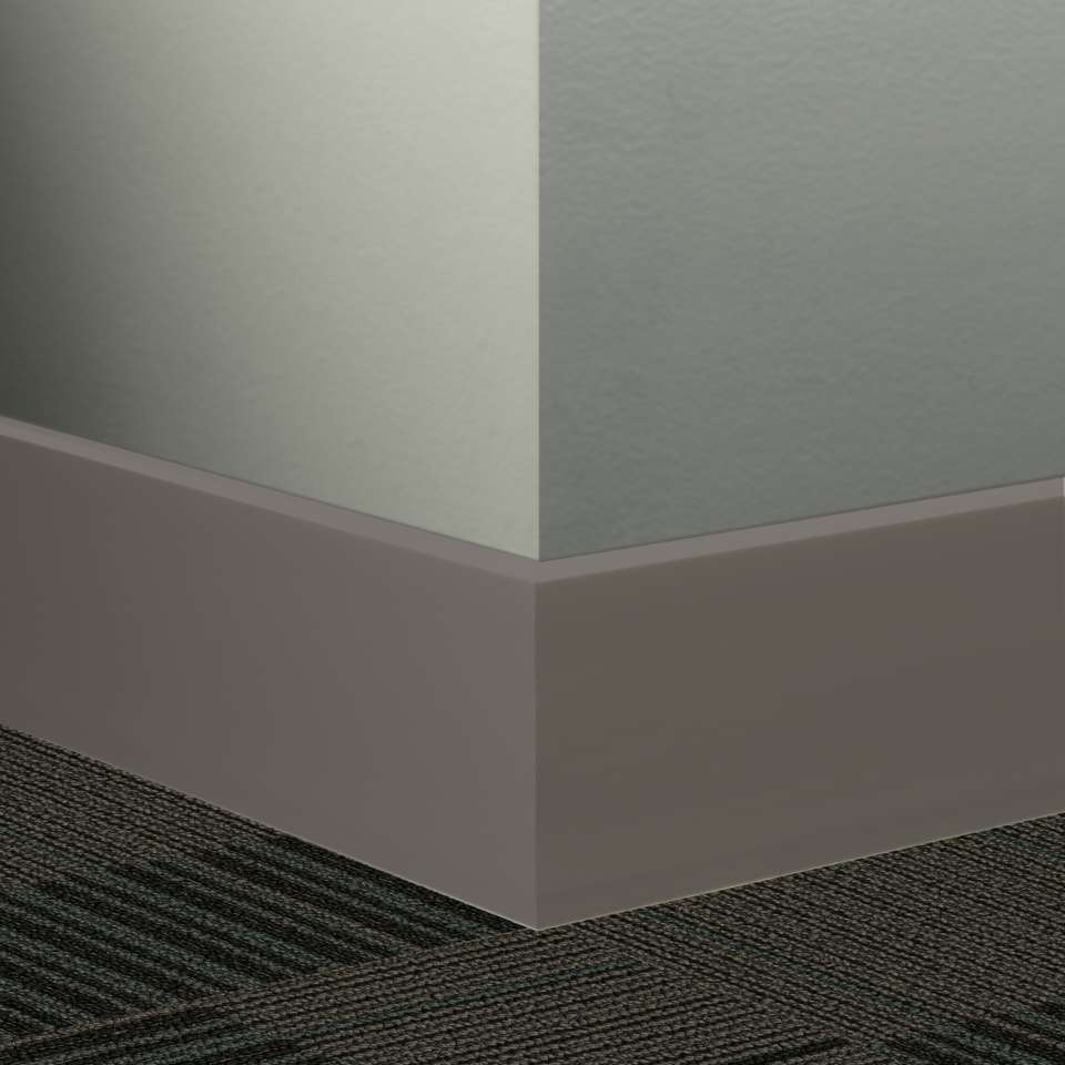 Tarkett - Système de finition murale Millwork - MW TB1 H3 Mandalay 3" #TB1 Peppercorn - Wallbase 8' (paquet de 7)
