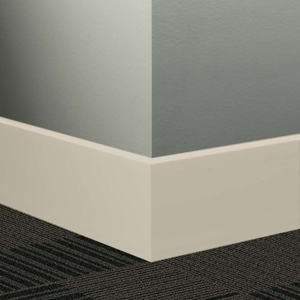 Tarkett - Système de finition murale Millwork - MW 22 H6 Mandalay 6" #22 Pearl - Wallbase 8' (paquet de 4)