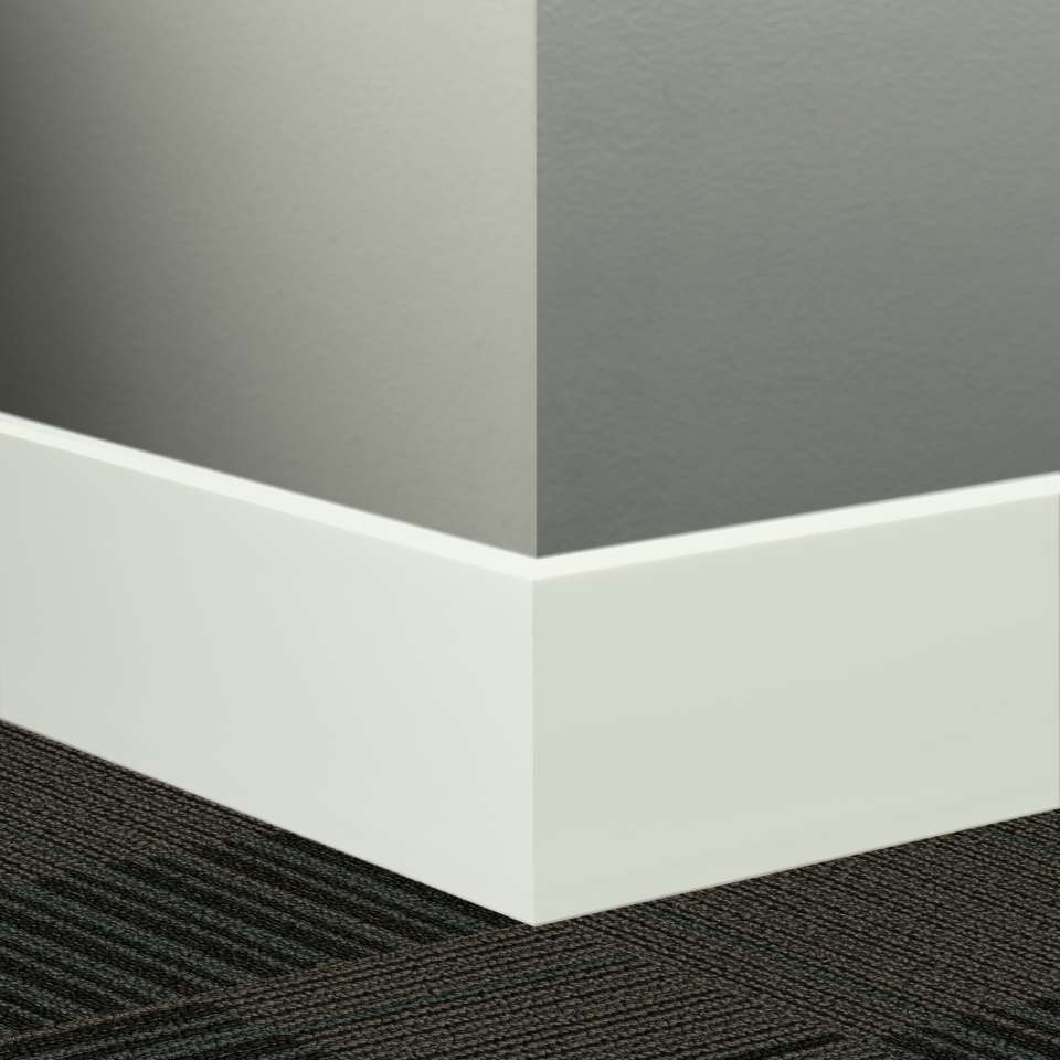 Tarkett - Système de finition murale Millwork - MW TG1 H6 Mandalay 6" #TG1 Snowbound - Wallbase 8' (paquet de 4)
