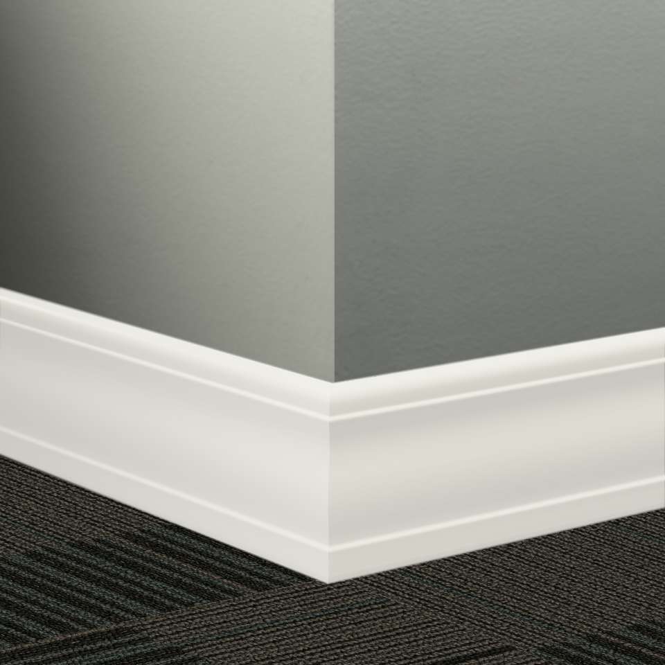 Tarkett - Système de finition murale Millwork - MW 08 J Silhouette 4" #8 Icicle - Wallbase 8' (paquet de 6)