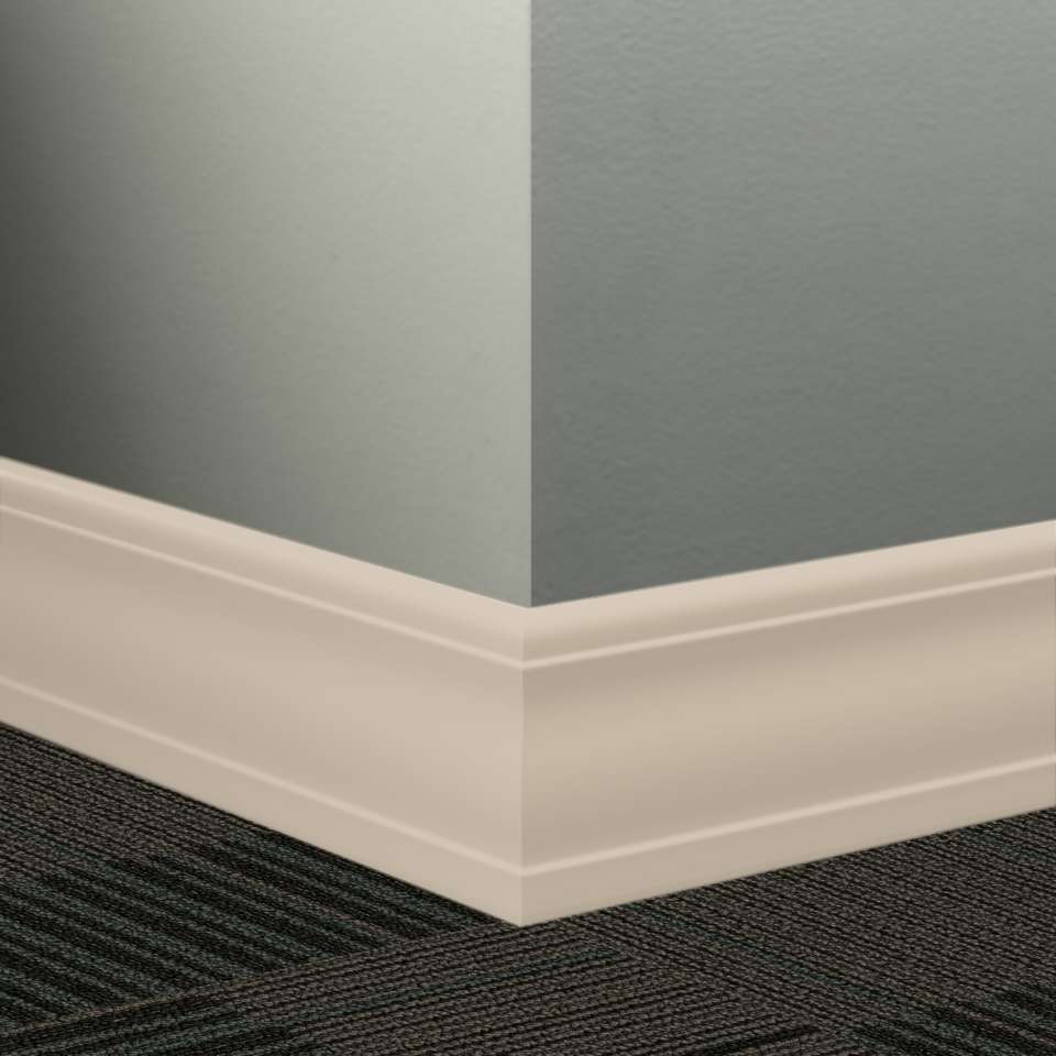 Tarkett - Système de finition murale Millwork - MW 11 J Silhouette 4" #11 Canvas - Wallbase 8' (paquet de 6)