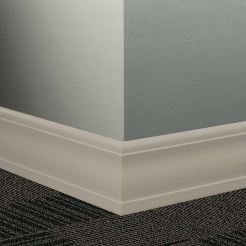 Tarkett - Système de finition murale Millwork - MW 121 J Silhouette 4" #121 Cement - Wallbase 8' (paquet de 6)