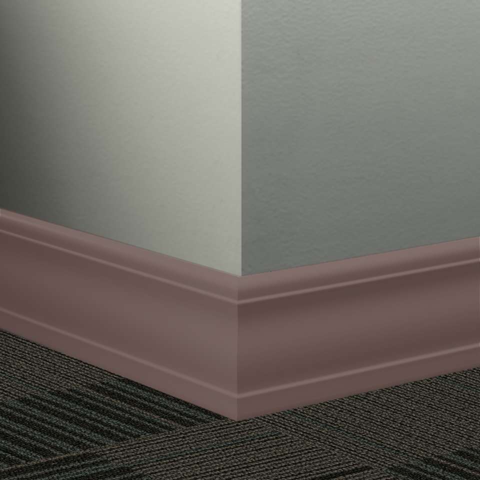 Tarkett - Système de finition murale Millwork - MW 132 J Silhouette 4" #132 Espresso - Wallbase 8' (paquet de 6)