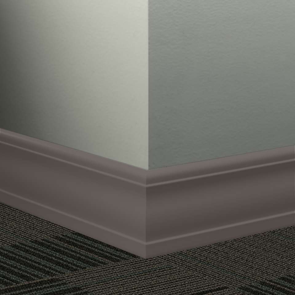 Tarkett - Système de finition murale Millwork - MW 167 J Silhouette 4" #167 Fudge - Wallbase 8' (paquet de 6)