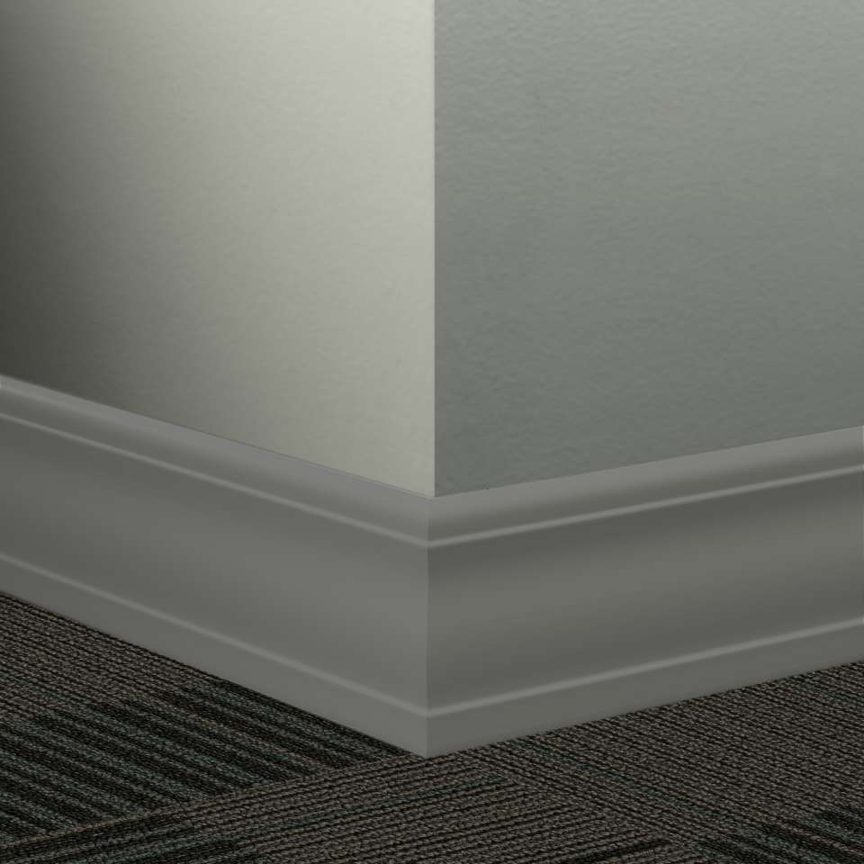 Tarkett - Système de finition murale Millwork - MW 20 J Silhouette 4" #20 Charcoal - Wallbase 8' (paquet de 6)