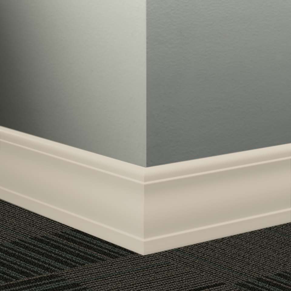 Tarkett - Système de finition murale Millwork - MW 22 J Silhouette 4" #22 Pearl - Wallbase 8' (paquet de 6)
