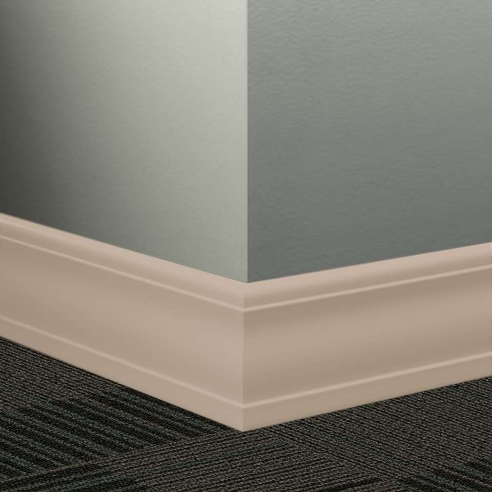 Tarkett - Système de finition murale Millwork - MW 49 J Silhouette 4" #49 Beige - Wallbase 8' (paquet de 6)