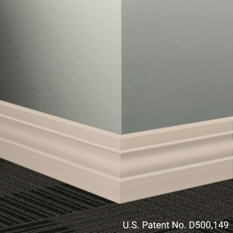 Tarkett - Système de finition murale Millwork - MW 11 K Ambassador 4" #11 Canvas - Wallbase 8' (paquet de 6)