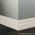 Tarkett - Système de finition murale Millwork - MW 27 K Ambassador 4" #27 Mist - Wallbase 8' (paquet de 6)
