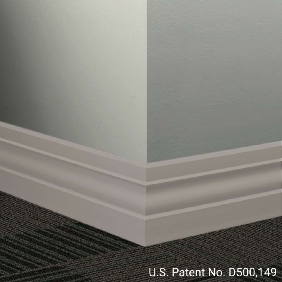 Tarkett - Système de finition murale Millwork - MW 32 K Ambassador 4" #32 Pebble - Wallbase 8' (paquet de 6)