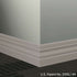 Tarkett - Système de finition murale Millwork - MW 32 K Ambassador 4" #32 Pebble - Wallbase 8' (paquet de 6)