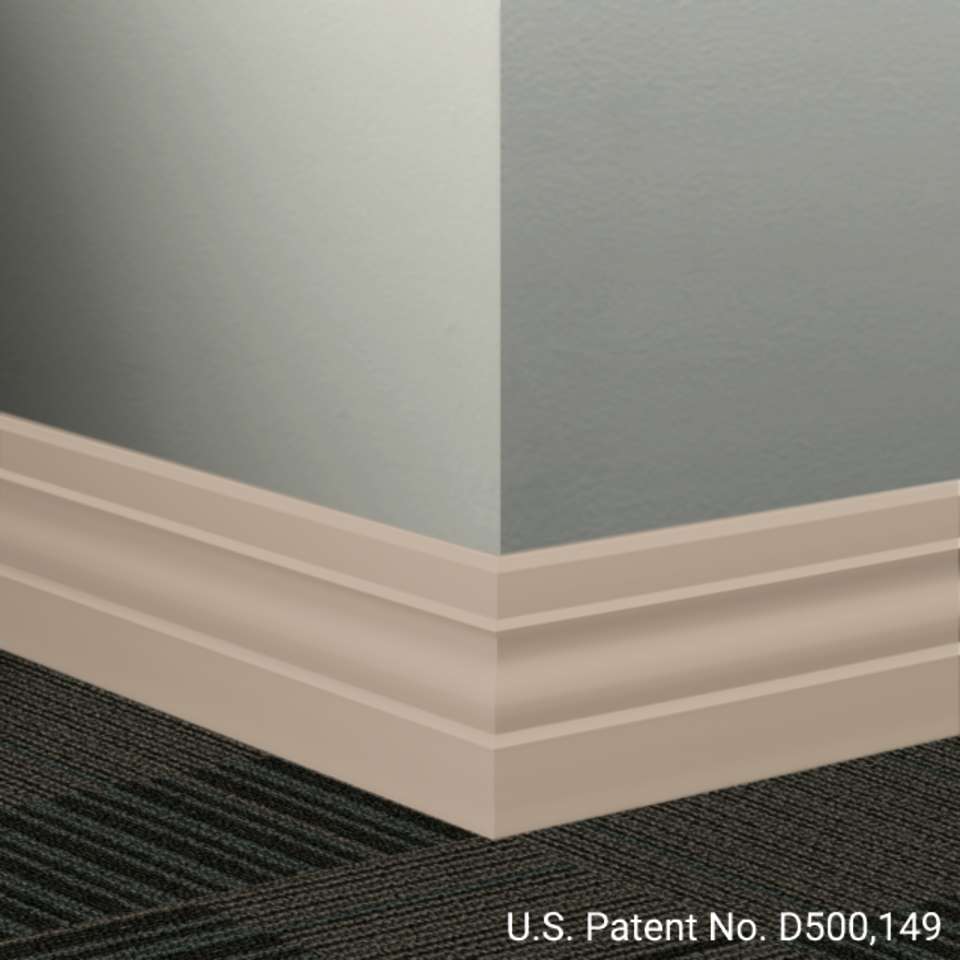Tarkett - Système de finition murale Millwork - MW 49 K Ambassador 4" #49 Beige - Wallbase 8' (paquet de 6)