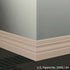 Tarkett - Système de finition murale Millwork - MW 49 K Ambassador 4" #49 Beige - Wallbase 8' (paquet de 6)