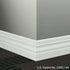 Tarkett - Système de finition murale Millwork - MW 50 K Ambassador 4" #50 White - Wallbase 8' (paquet de 6)