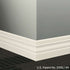 Tarkett - Système de finition murale Millwork - MW 68 K Ambassador 4" #68 White Sand - Wallbase 8' (paquet de 6)