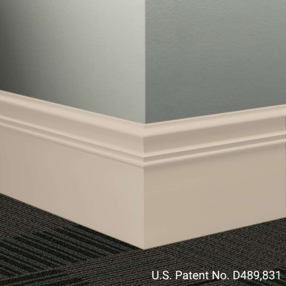 Tarkett - Système de finition murale Millwork - MW 11 M Monarch 6" #11 Canvas - Wallbase 8' (paquet de 6)
