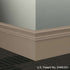 Tarkett - Système de finition murale Millwork - MW 150 M Monarch 6" #150 Wetlands - Wallbase 8' (paquet de 6)
