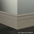 Tarkett - Système de finition murale Millwork - MW 179 M Monarch 6" #179 Steel - Wallbase 8' (paquet de 6)