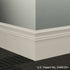 Tarkett - Système de finition murale Millwork - MW 24 M Monarch 6" #24 Grey Haze - Wallbase 8' (paquet de 6)