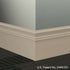 Tarkett - Système de finition murale Millwork - MW 280 M Monarch 6" #280 Shoreline - Wallbase 8' (paquet de 6)