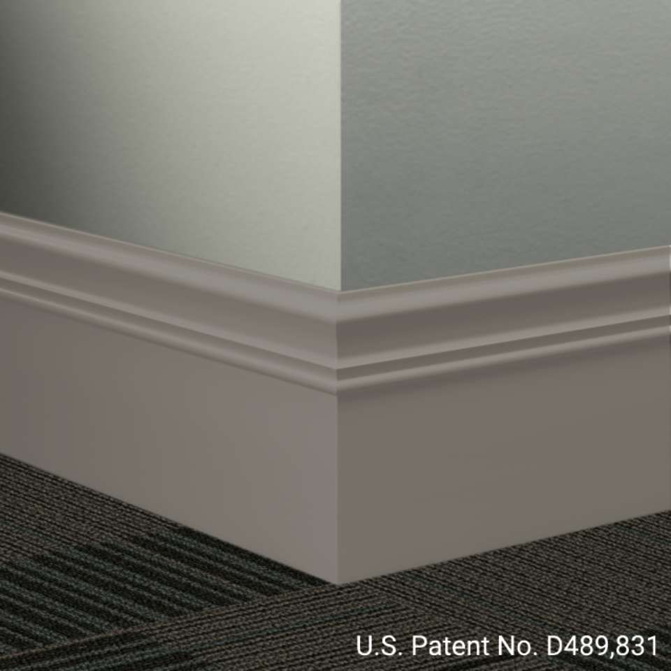 Tarkett - Système de finition murale Millwork - MW 29 M Monarch 6" #29 Moon Rock - Wallbase 8' (paquet de 6)