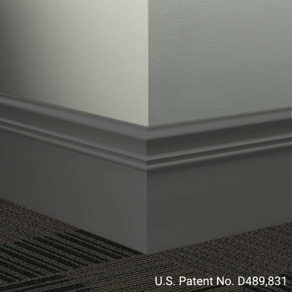Tarkett - Système de finition murale Millwork - MW 40 M Monarch 6" #40 Black - Wallbase 8' (paquet de 6)
