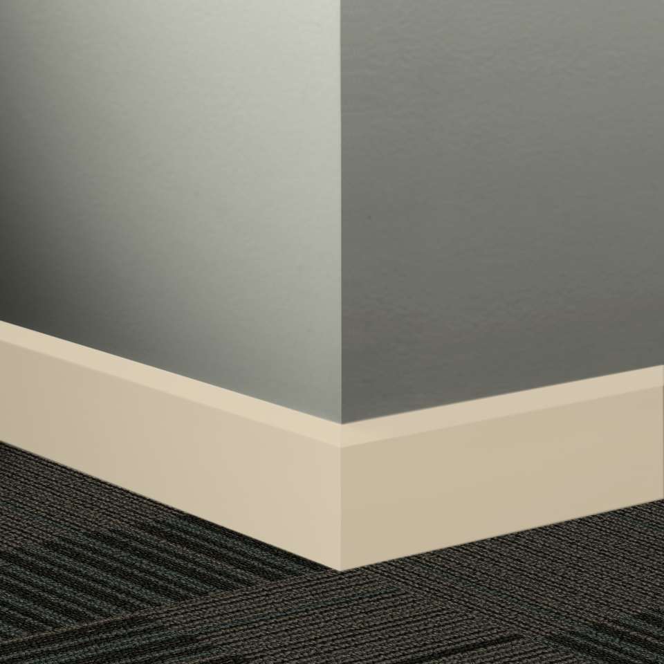 Tarkett - Système de finition murale Millwork - MW 34 N Oblique 3" #34 Almond - Wallbase 8' (paquet de 7)