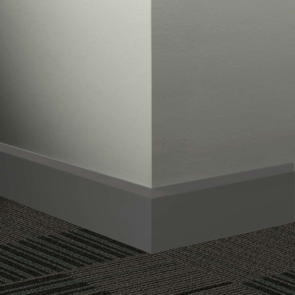 Tarkett - Système de finition murale Millwork - MW 40 N Oblique 3" #40 Black - Wallbase 8' (paquet de 7)