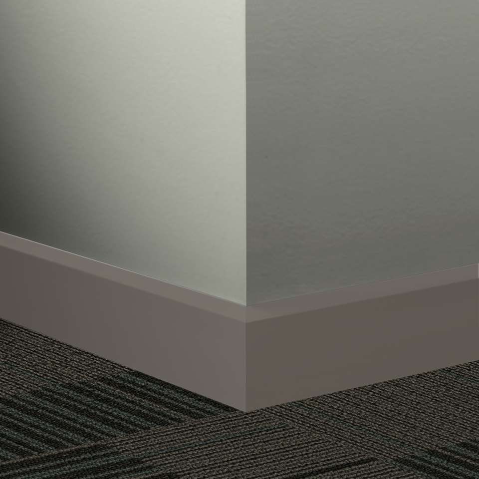 Tarkett - Système de finition murale Millwork - MW TB1 N Oblique 3" #TB1 Peppercorn - Wallbase 8' (paquet de 7)