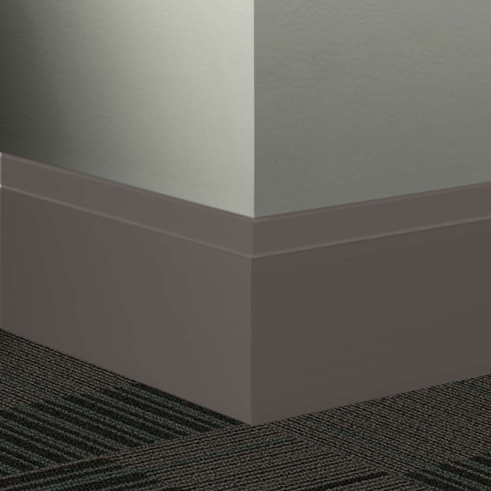 Tarkett - Système de finition murale Millwork - MW 167 R Equinox 4 1⁄2” #167 Fudge - Wallbase 8' (paquet de 5)