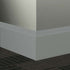 Tarkett - Système de finition murale Millwork - MW 28 R Equinox 4 1⁄2” #28 Medium Grey - Wallbase 8' (paquet de 5)