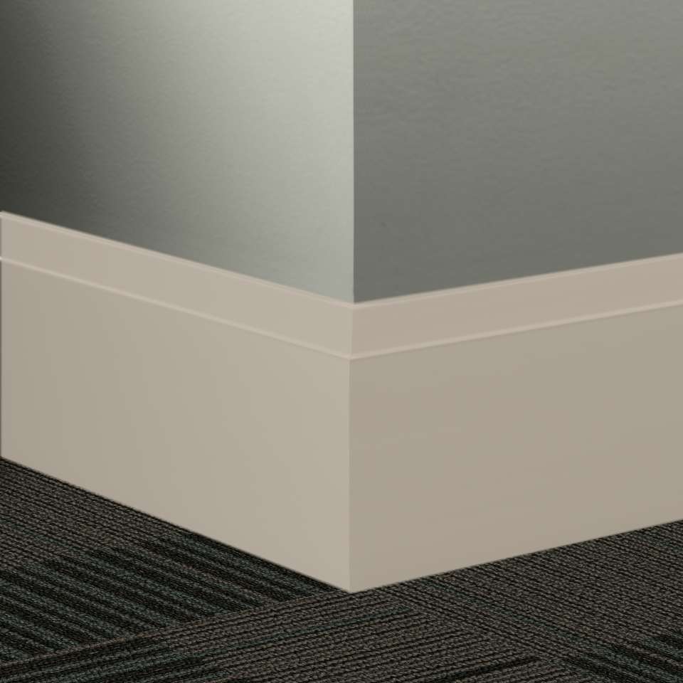 Tarkett - Système de finition murale Millwork - MW 31 R Equinox 4 1⁄2” #31 Zephyr - Wallbase 8' (paquet de 5)