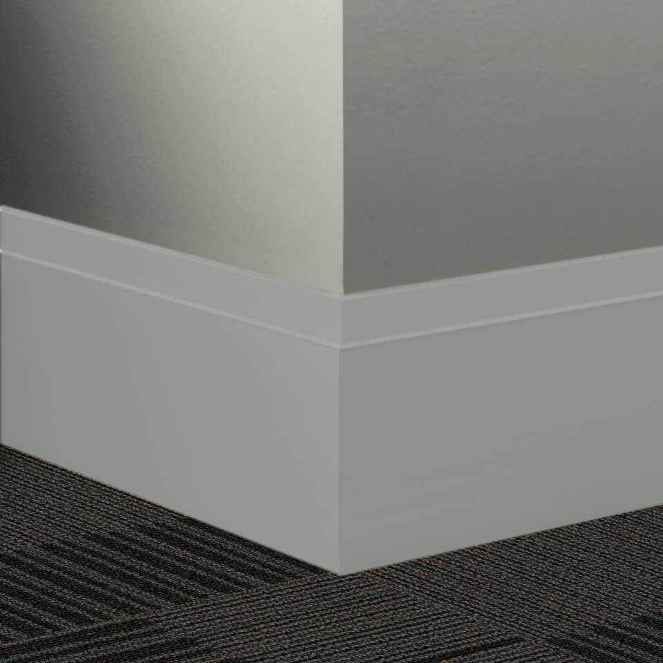 Tarkett - Système de finition murale Millwork - MW 38 R Equinox 4 1⁄2” #38 Pewter - Wallbase 8' (paquet de 5)