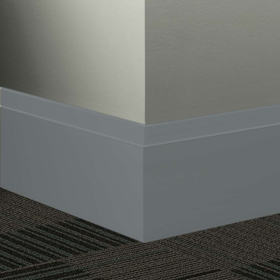 Tarkett - Système de finition murale Millwork - MW 71 R Equinox 4 1⁄2” #71 Storm Cloud - Wallbase 8' (paquet de 5)