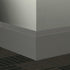 Tarkett - Plinthe Millwork profilée en caoutchouc Equinox #TA4 Gateway 4-1/2" x 8' (paquet de 5)