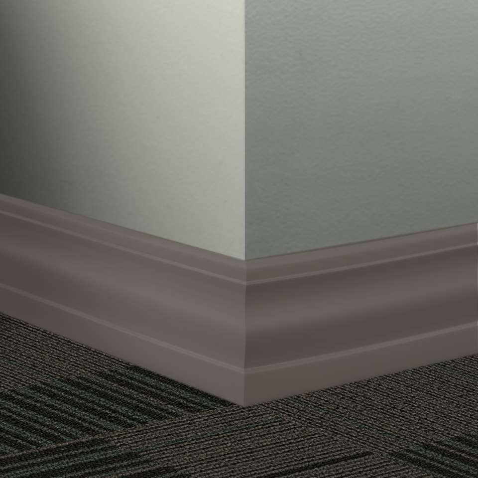Tarkett - Système de finition murale Millwork - MW 47 T Delineate 4 1⁄4” #47 Brown - Wallbase 8' (paquet de 6)