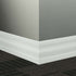 Tarkett - Système de finition murale Millwork - MW 50 T Delineate 4 1⁄4” #50 White - Wallbase 8' (paquet de 6)