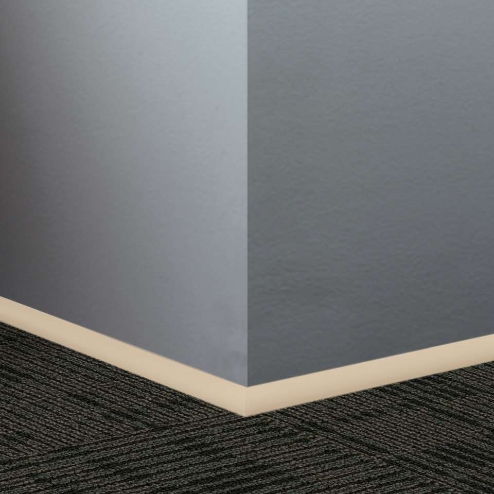 Tarkett - Système de finition murale Millwork - QTR 129 A Quarter Round 1⁄2” #129 Silk - Wallbase 8'