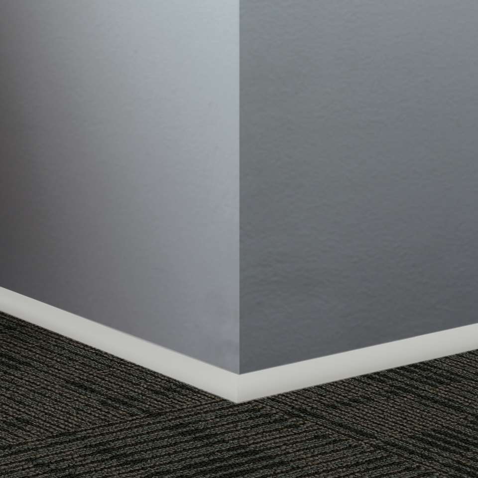 Tarkett - Système de finition murale Millwork - QTR 23 D Quarter Round 3⁄4” #23 Vapor Grey - Wallbase 8'